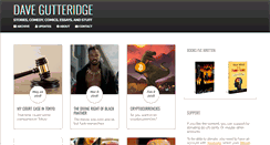 Desktop Screenshot of davegutteridge.com